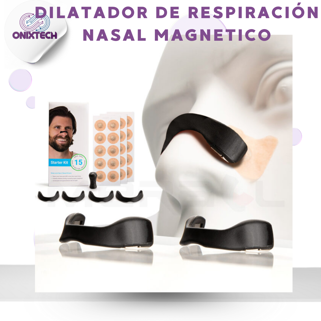 DILATADOR DE RESPIRACIÓN NASAL MAGNETICO